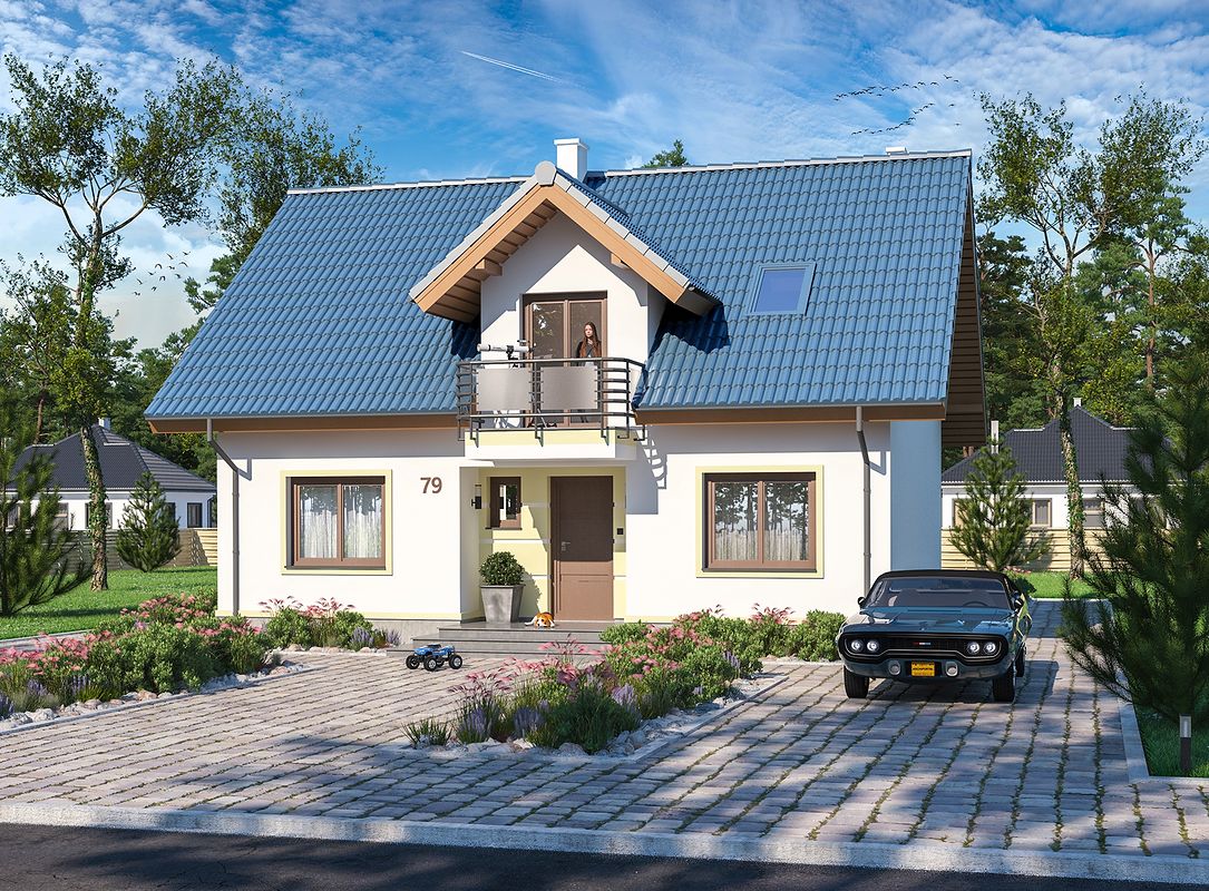 Проект дома FIC-9121-47