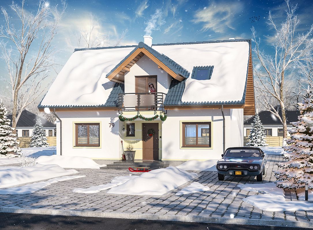 Проект дома FIC-9121-47