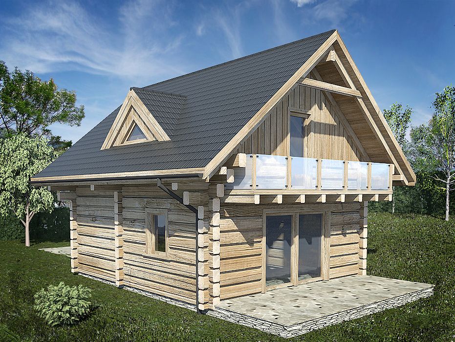 Проект дома KCB-2626-33