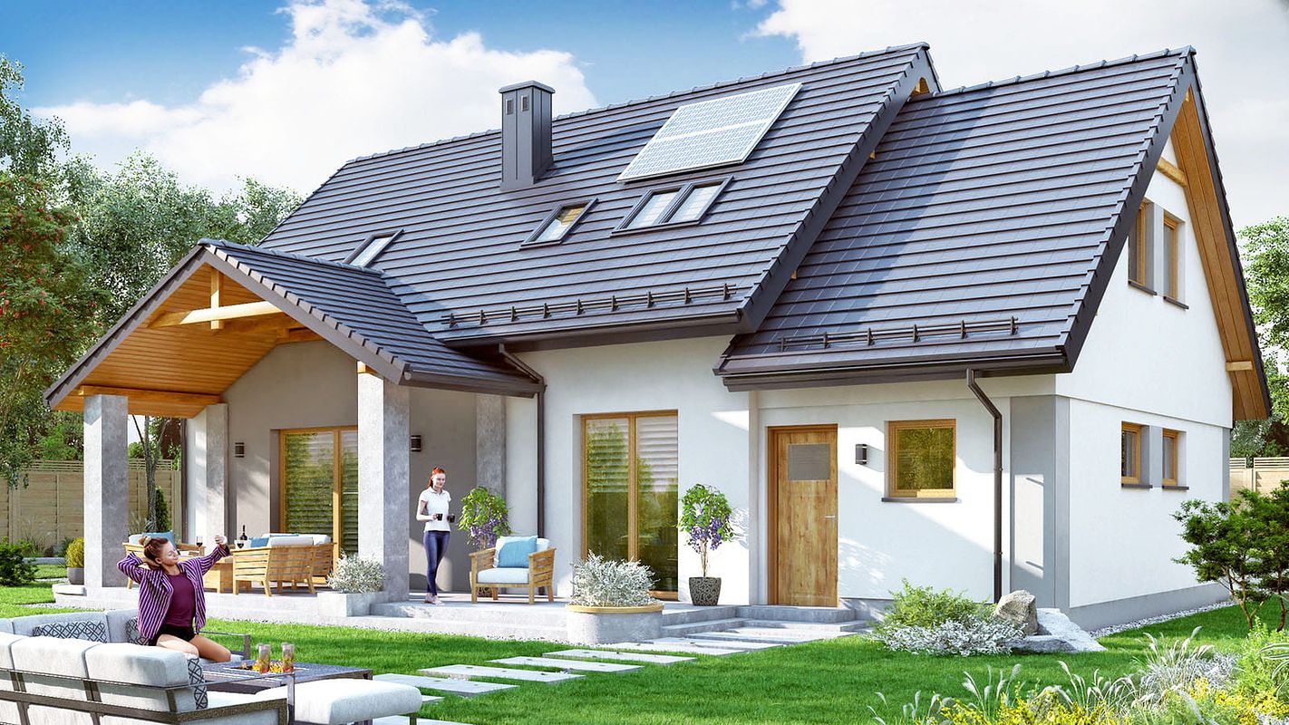 Проект дома AIK-2223-74