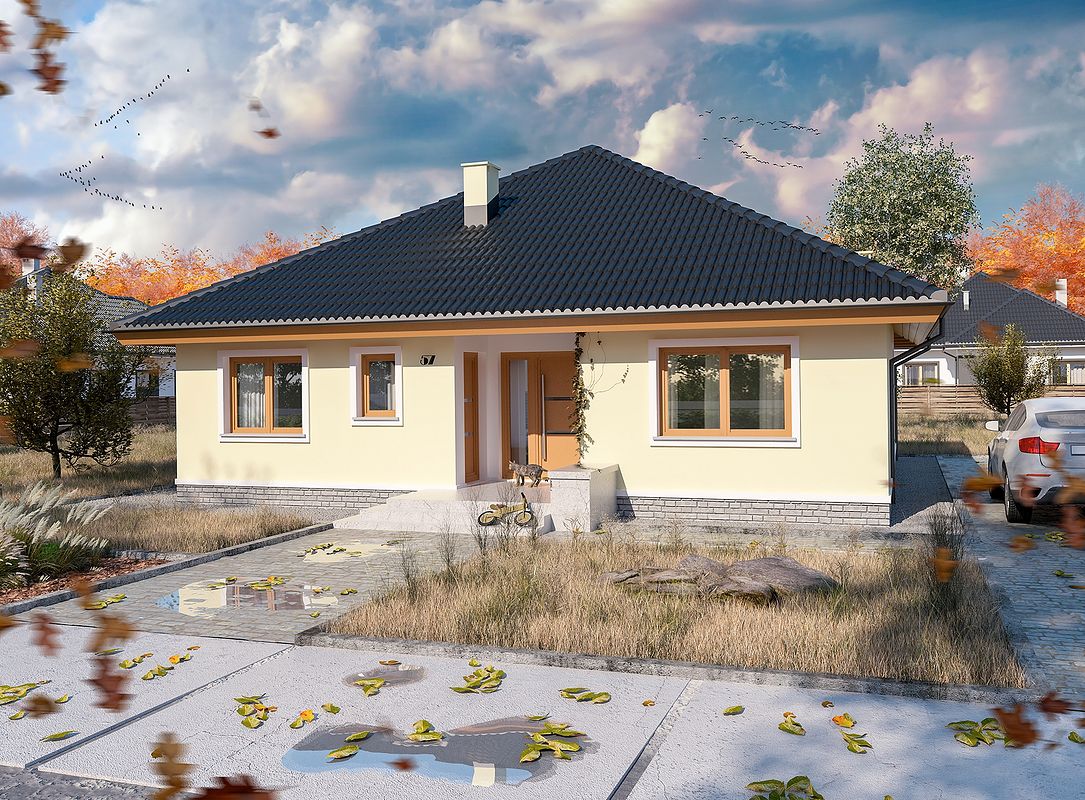 Проект дома FAF-5348-38
