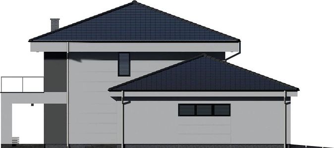 Фасад дома KAC-6643-61 Фасад дома KAC-6643-61