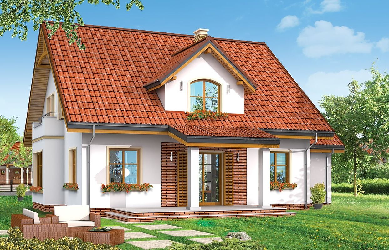 Проект дома EKA-8396-68