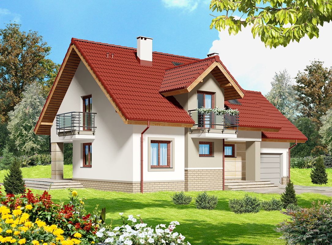 Проект дома KAE-6511-19