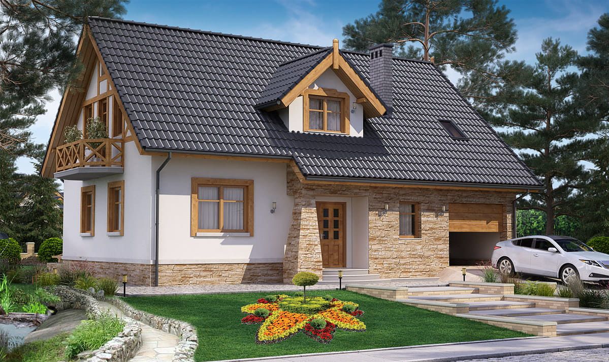 Проект дома BEK-5638-68