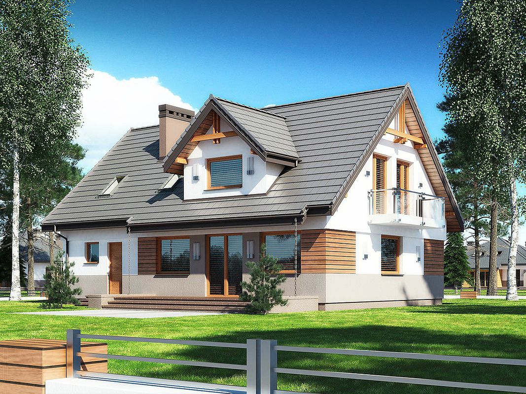 Проект дома AKF-2292-63