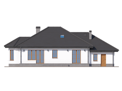 Фасад дома FGK-7788-38 Фасад дома FGK-7788-38