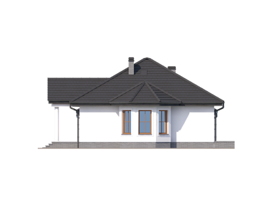 Фасад дома FGK-7788-38 Фасад дома FGK-7788-38